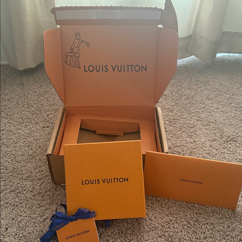 LV authentic box and packaging